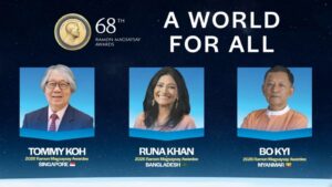 Magsaysay Awards Honour Asian Humanitarian Leaders