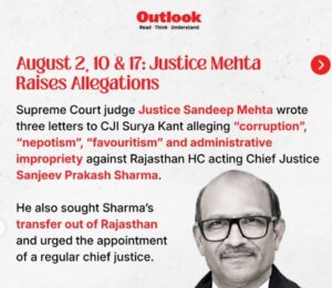 Rajasthan HC Row: Mehta vs Sharma Explained